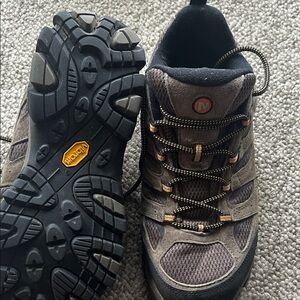 Merrell Men's Brown and Black Athletic Shoes